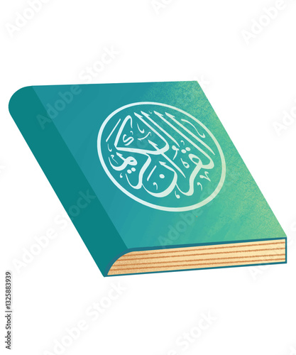 The Holy Quran - Teal Cover