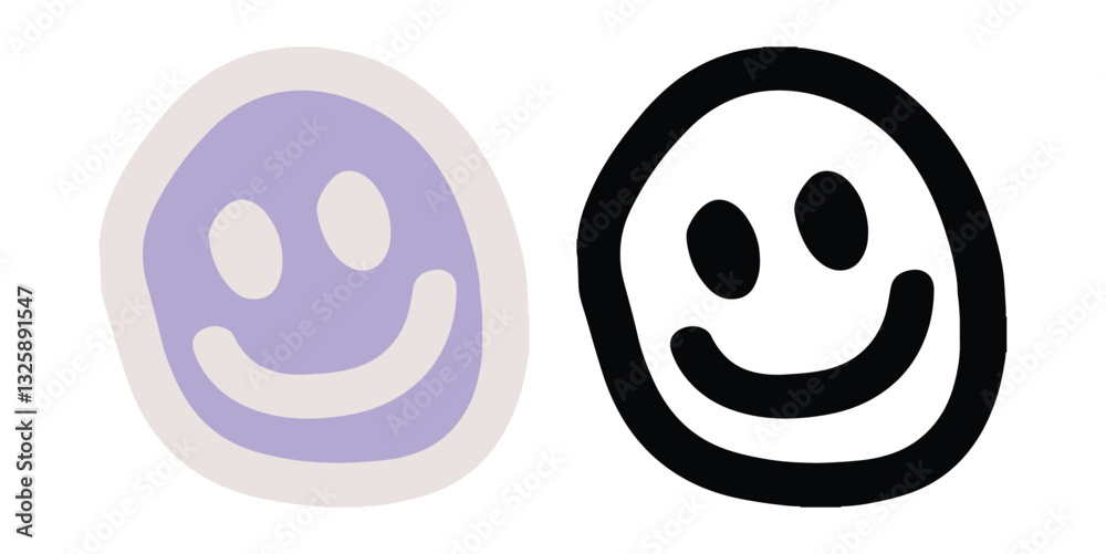 Sorriso smile. Vector illustration eps file