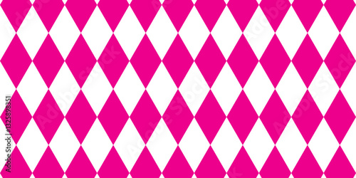 Bavarian Oktoberfest seamless pattern with blue and white rhombus Flag of Bavaria Oktoberfest blue, black, Pink, checkered background Wallpaper Vector old diamonds background with cracks and dustEPS10