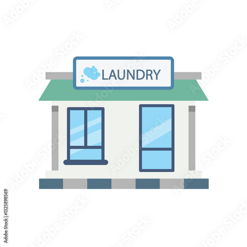 laundry building icon
