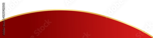 Abstract Flowing Footer Design with Subtle Symmetry
