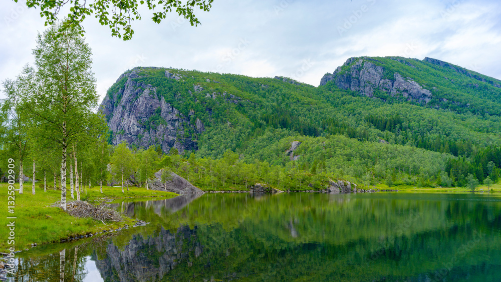 Impressionen vom Naturparadies Eidslandet in Norwegen