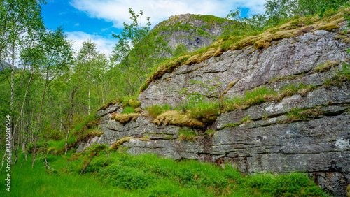 Obraz na płótnie Impressionen vom Naturparadies Eidslandet in Norwegen w salonie