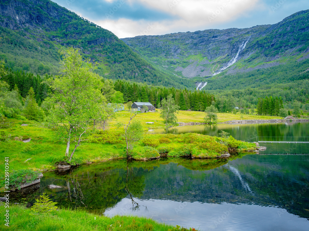 Naturparadies Eidslandet in Norwegen
