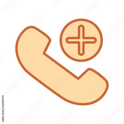 Emergency phone Vector Icon