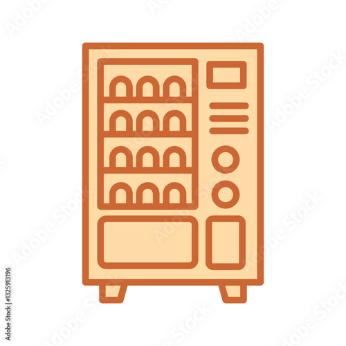 Vending Machine Vector Icon