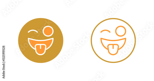 Zany Face Icon Design