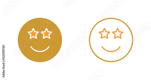 Star Struck Icon Design