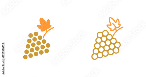 Grapes Icon Design