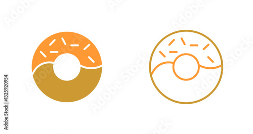 Doughnut Icon Design