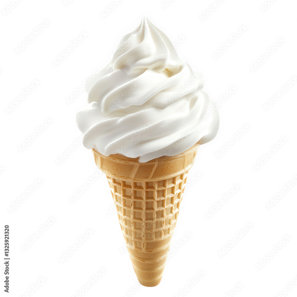 a classic ice cream cone featuring a swirl of soft serve atop a waffle cone showcasing a delicious and tempting treat perfect for warm weather enjoyment a classic ice cream cone featuring a swirl of soft serve atop a waffle cone showcasing a delicious and tempting treat perfect for warm weather enjoyment