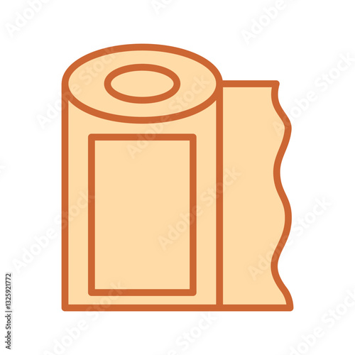 Plastic sheeting Vector Icon