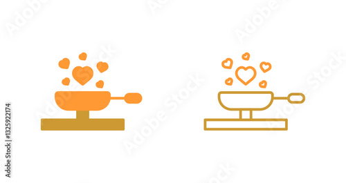 Cooking Love Icon Design