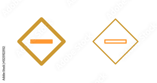 Minus Sign Icon Design