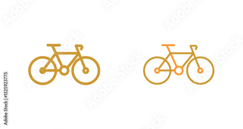 Bicyclist Icon Design