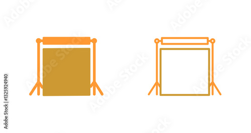 Photography Backdrops Icon Design