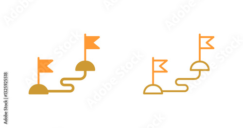 Milestones Icon Design