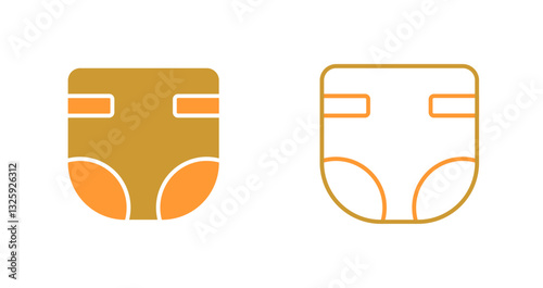 Diaper Changing Icon Design