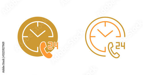 Phone Assistance Icon Design