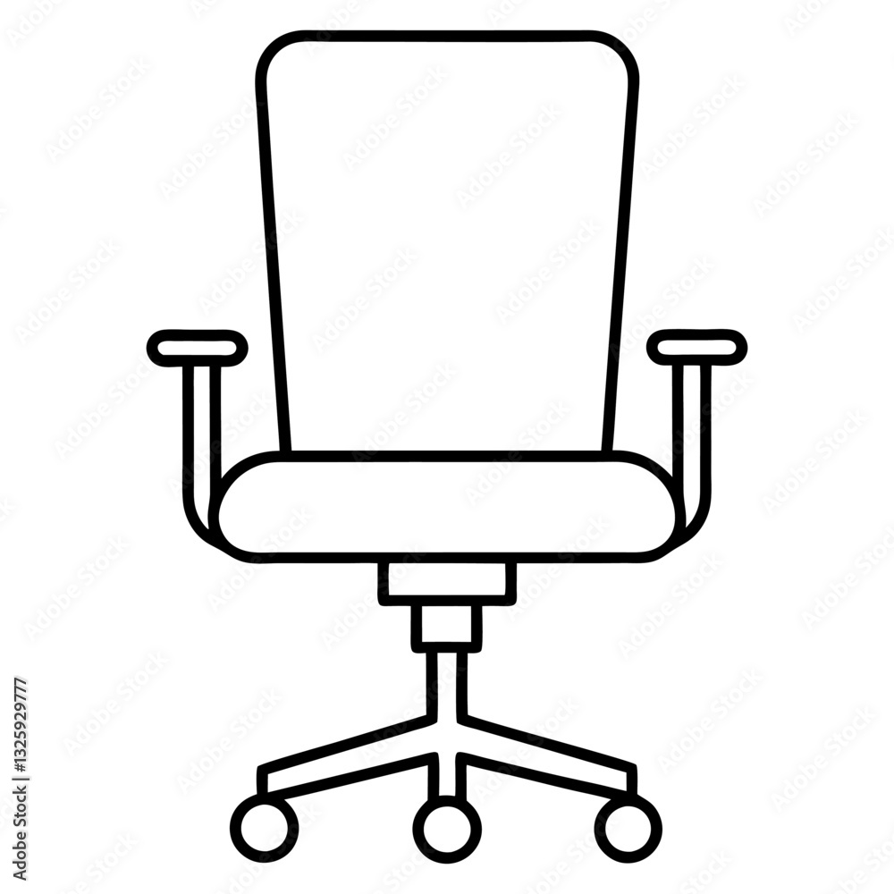 office chair vector illustration office chair vector illustration