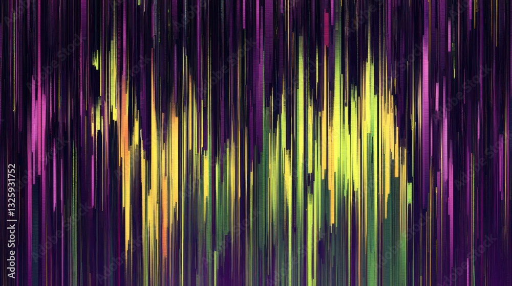 Abstract Vertical Lines of Color Abstract Vertical Lines of Color