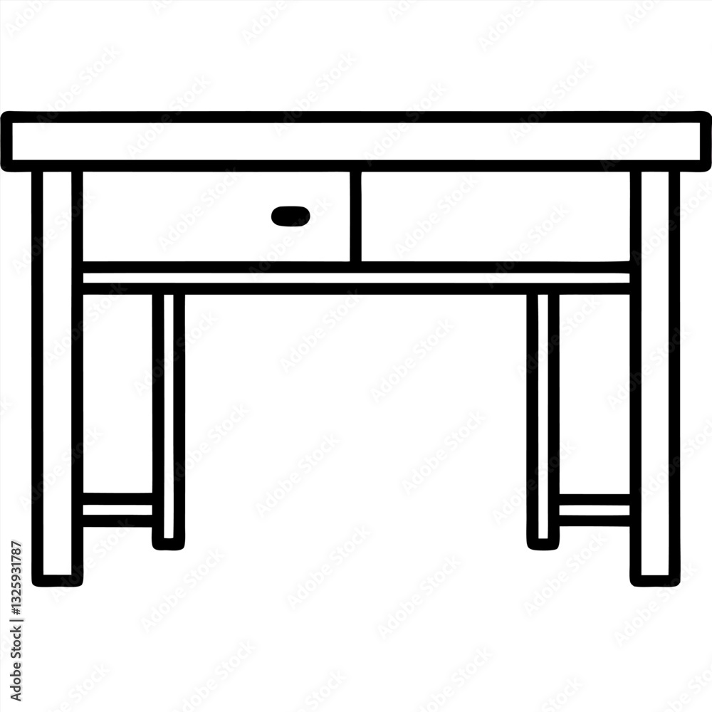 wooden table isolated on white background wooden table isolated on white background
