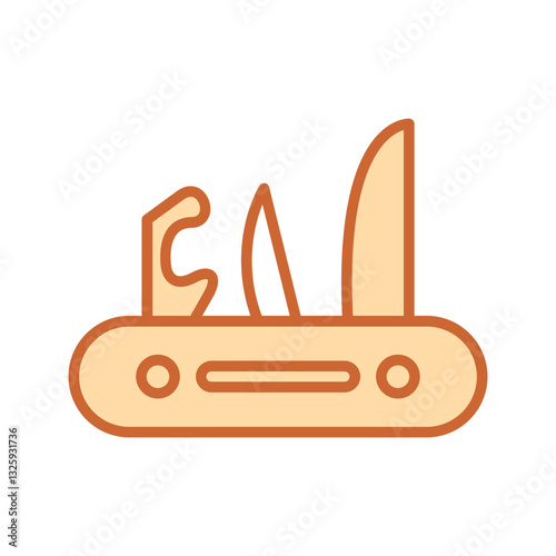 Pocket knife Vector Icon