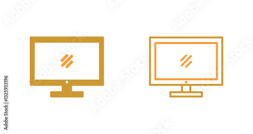 Monitor Icon Design