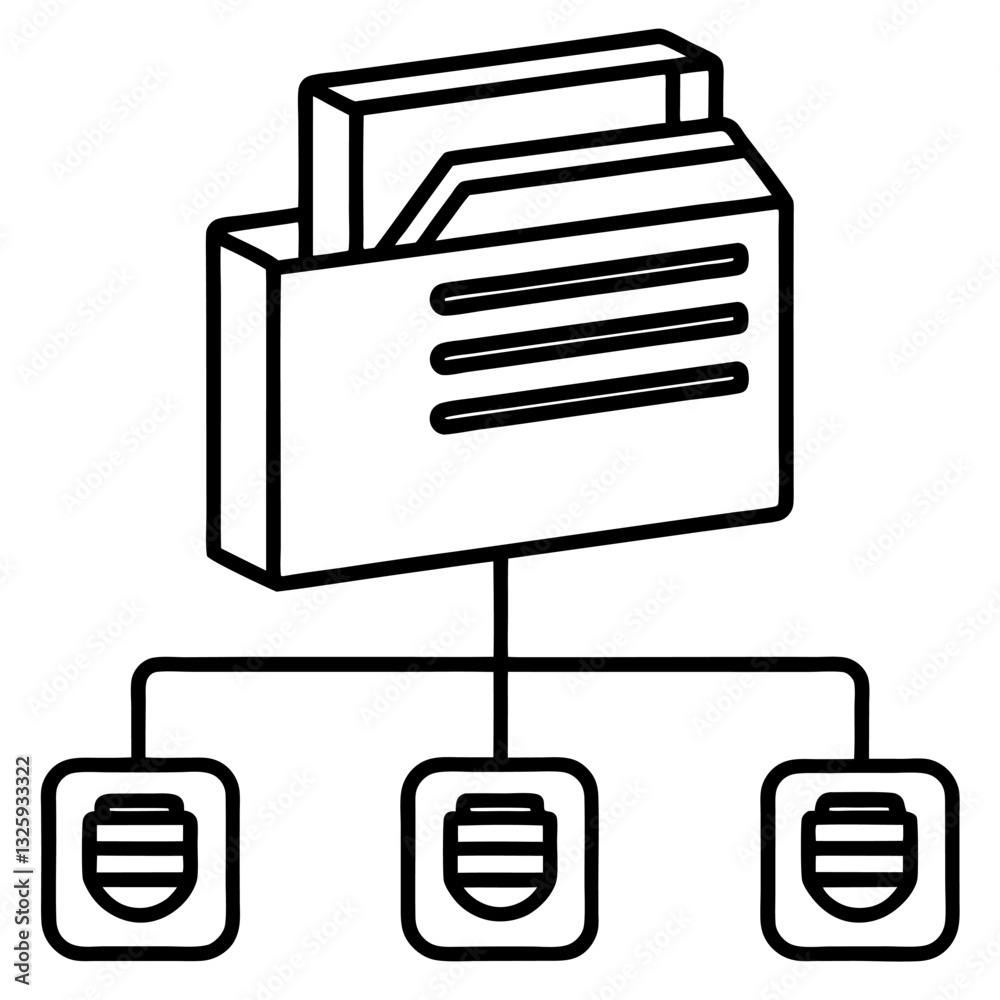 folder icon vector illustration