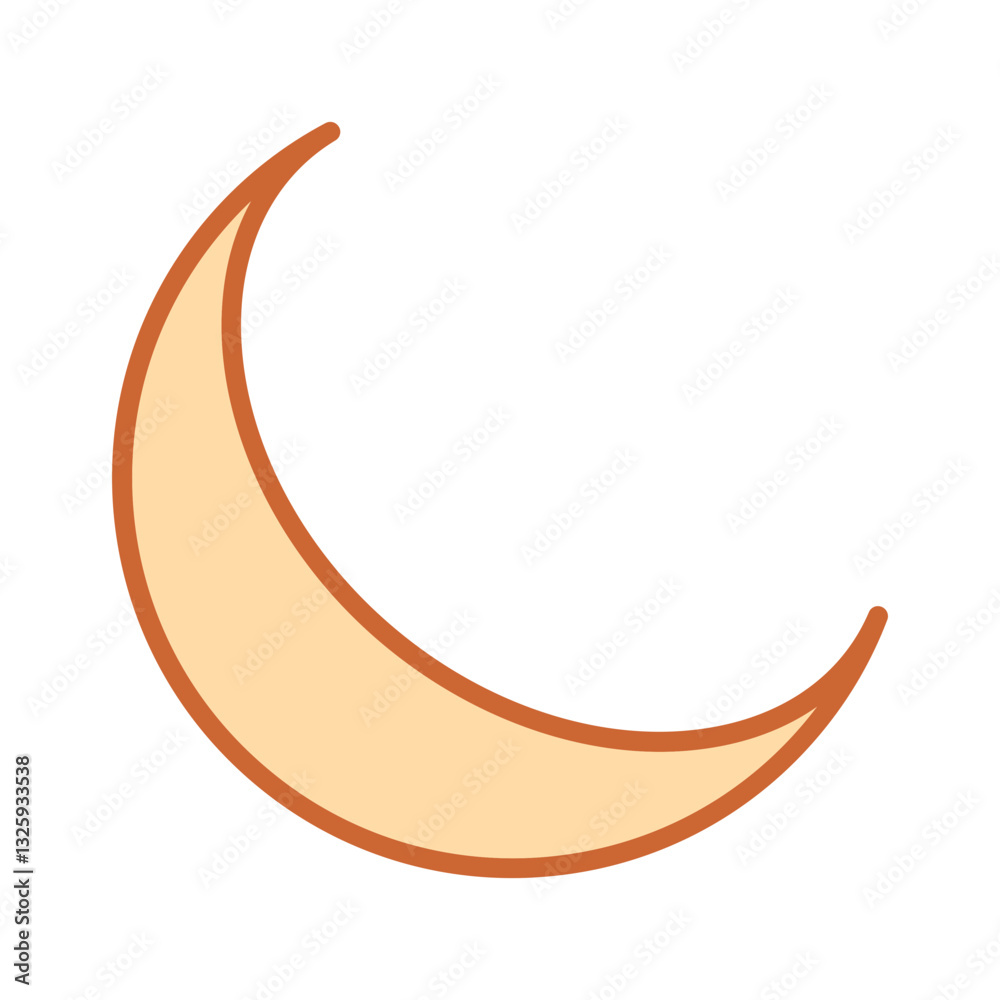 Moon Vector Icon Moon Vector Icon