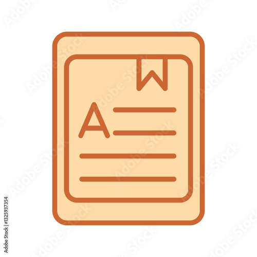 E-reader Vector Icon