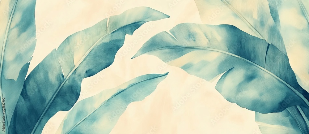 custom made wallpaper toronto digitalLovely background design featuring tropical palm and banana leaves, great for wallpaper or a decorative background