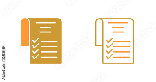 List Icon Design