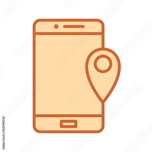 GPS Device Vector Icon