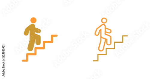 Career Ladder Icon Design