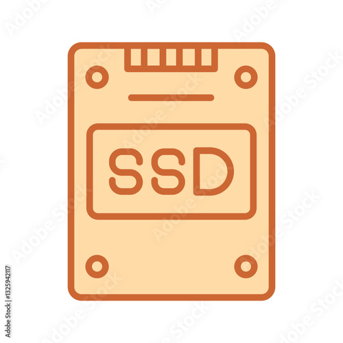 External SSD Vector Icon