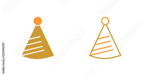 Party Hat Icon Design