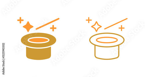 Magician's Hat Icon Design