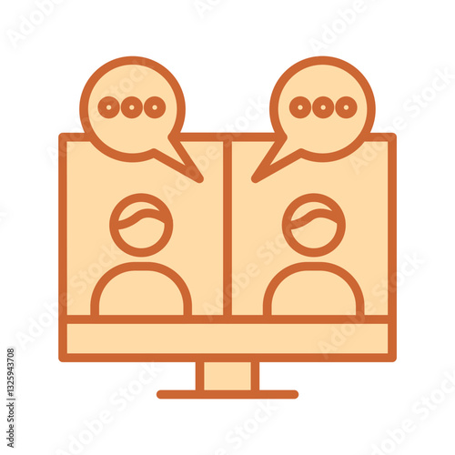Telepresence Vector Icon