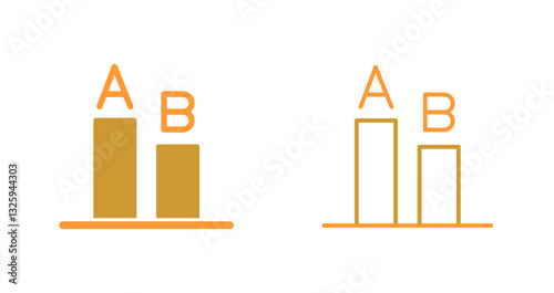 AB Testing Icon Design
