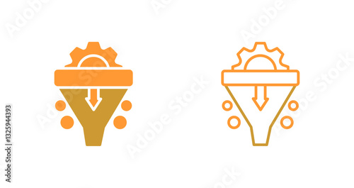 Conversion Rate Icon Design