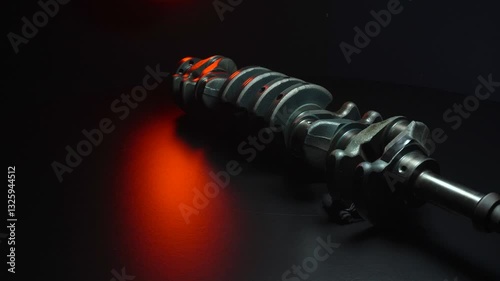 sports car engine repair new crankshaft for turbocharged six-cylinder in-line engine