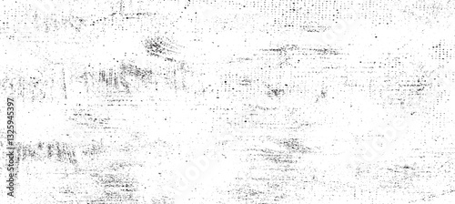 Abstract grunge black and white distressed texture background. Subtle sprayed ink grain texture overlay. Grunge background. black and white rough vintage distress background. 