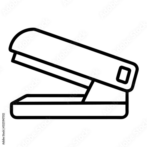stapler isolated on white