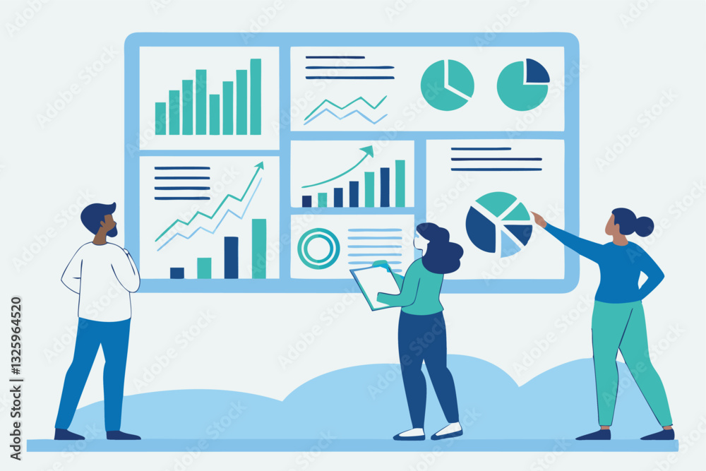 Data analysis, marketing research, statistics visualization graph and chart model, prediction benchmark or analytics diagram, insight and trend, business people look at data analysis graph and chart. Data analysis, marketing research, statistics visualization graph and chart model, prediction benchmark or analytics diagram, insight and trend, business people look at data analysis graph and chart.