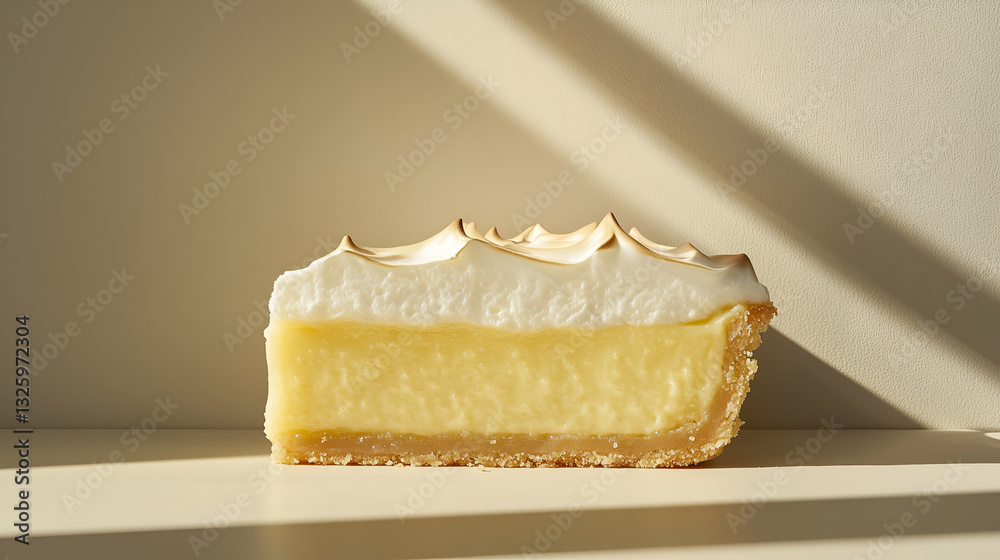 Lemon Meringue Pie Slice