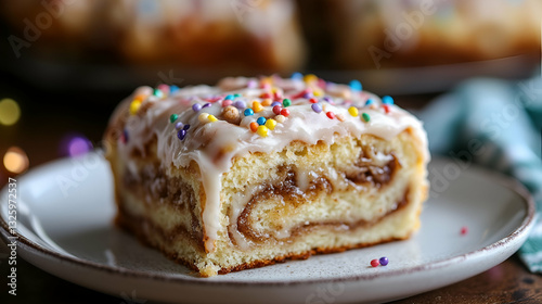 Cinnamon Roll Cake