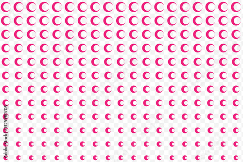 black and Red polka dots pattern background. abstract trendy red polka dot pattern art perfect for background. EPS 10.