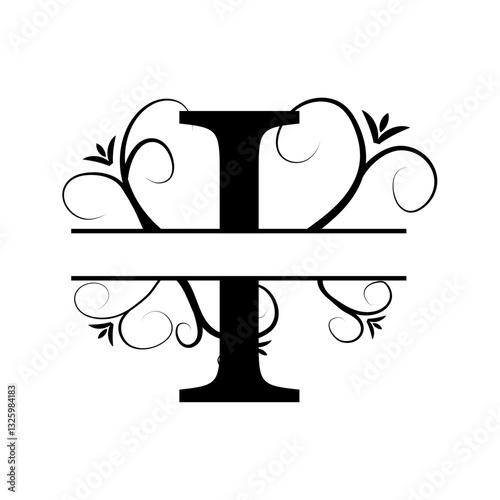 I Letter Monogram