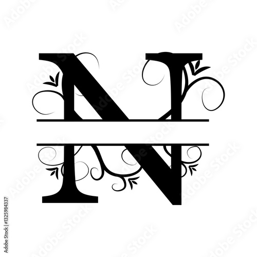 N Letter Monogram
